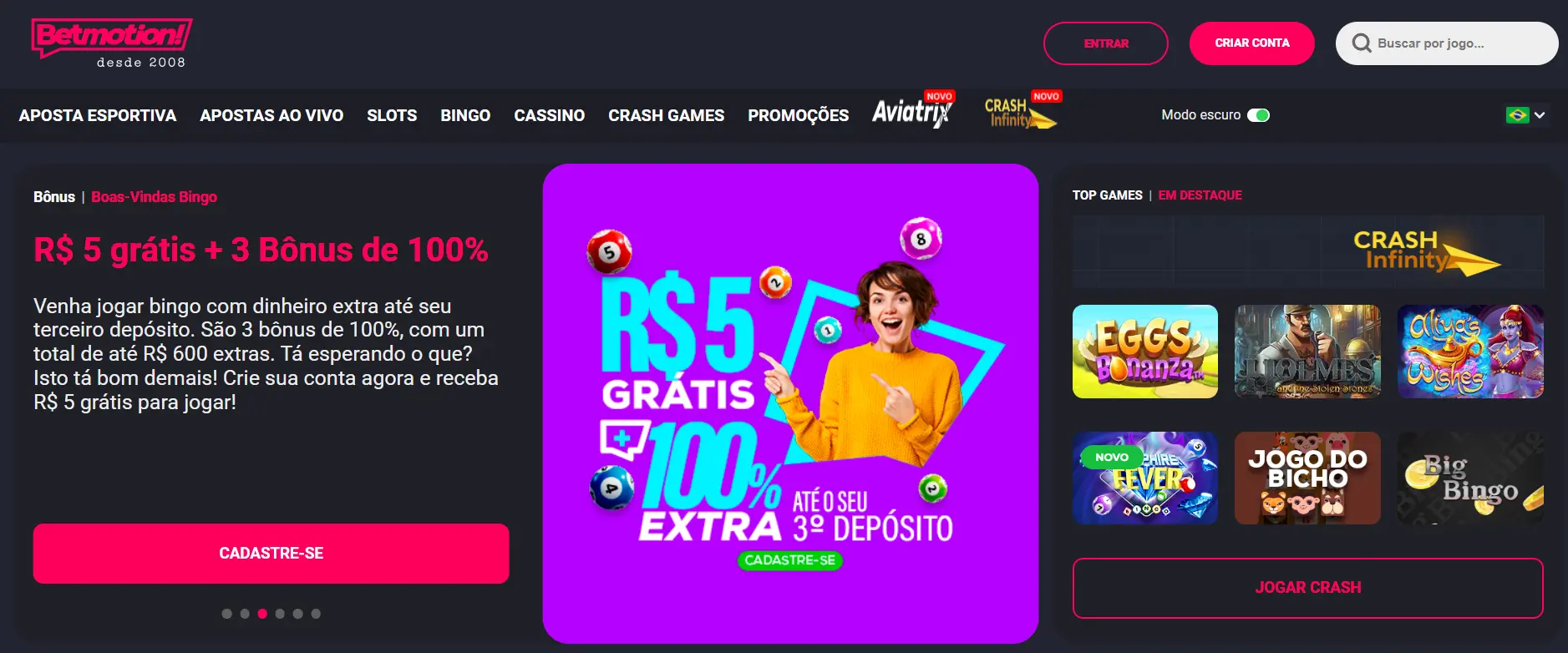 Cassinos online grátis no Brasil Cassinos online grátis