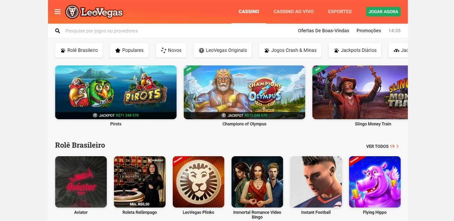 LeoVegas casino LeoVegas