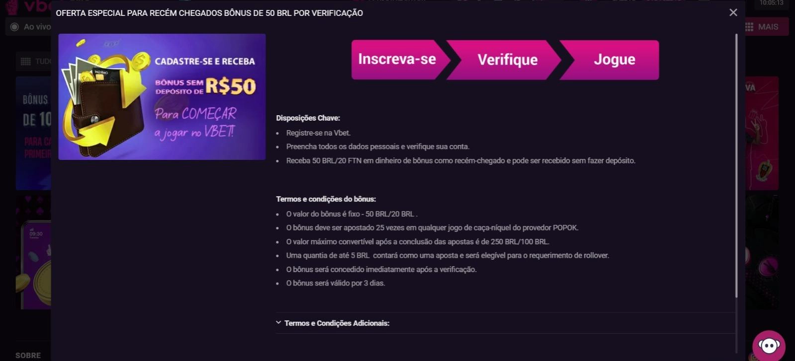 VBet bônus de boas-vindas VBet bônus
