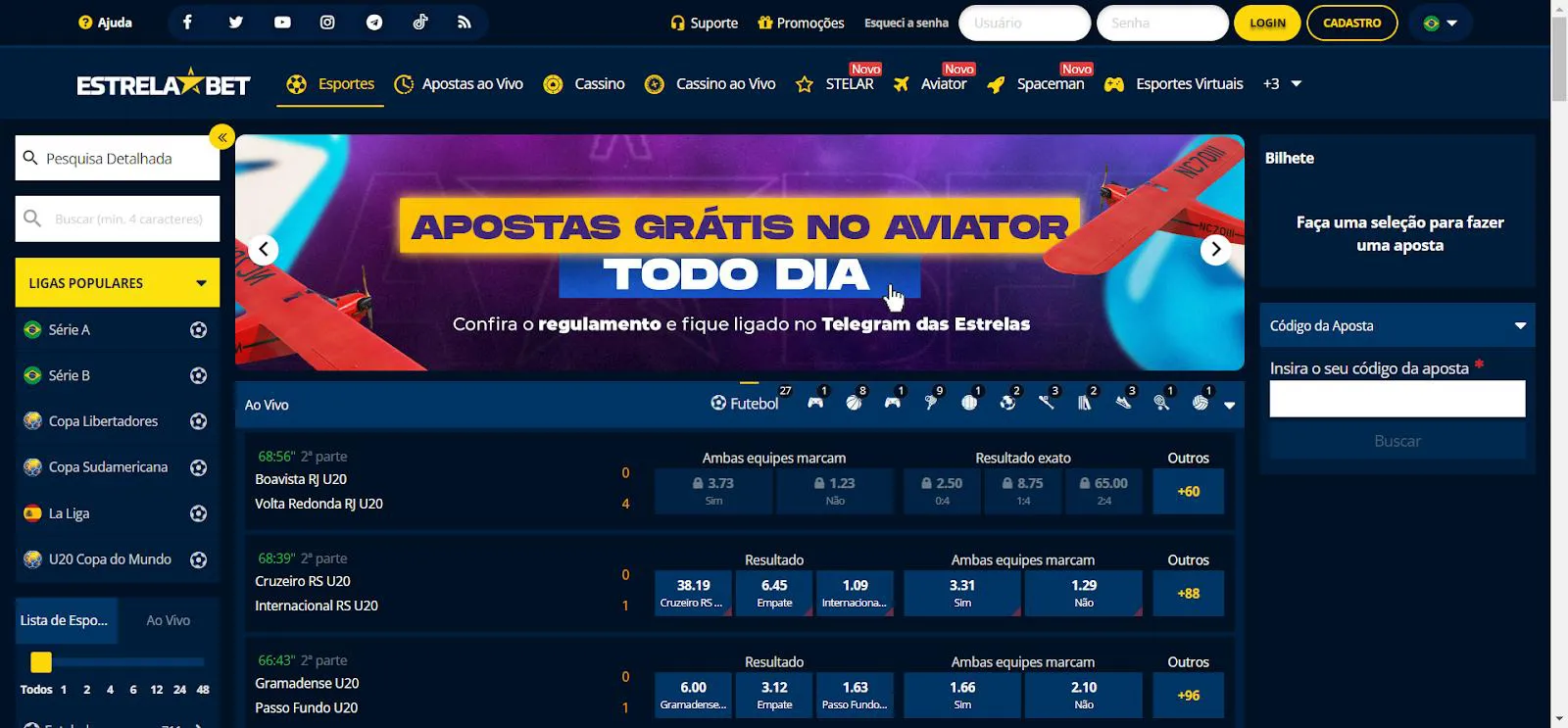 Página inicial do cassino Estrela Bet Site do cassino Estrela Bet no Brasil