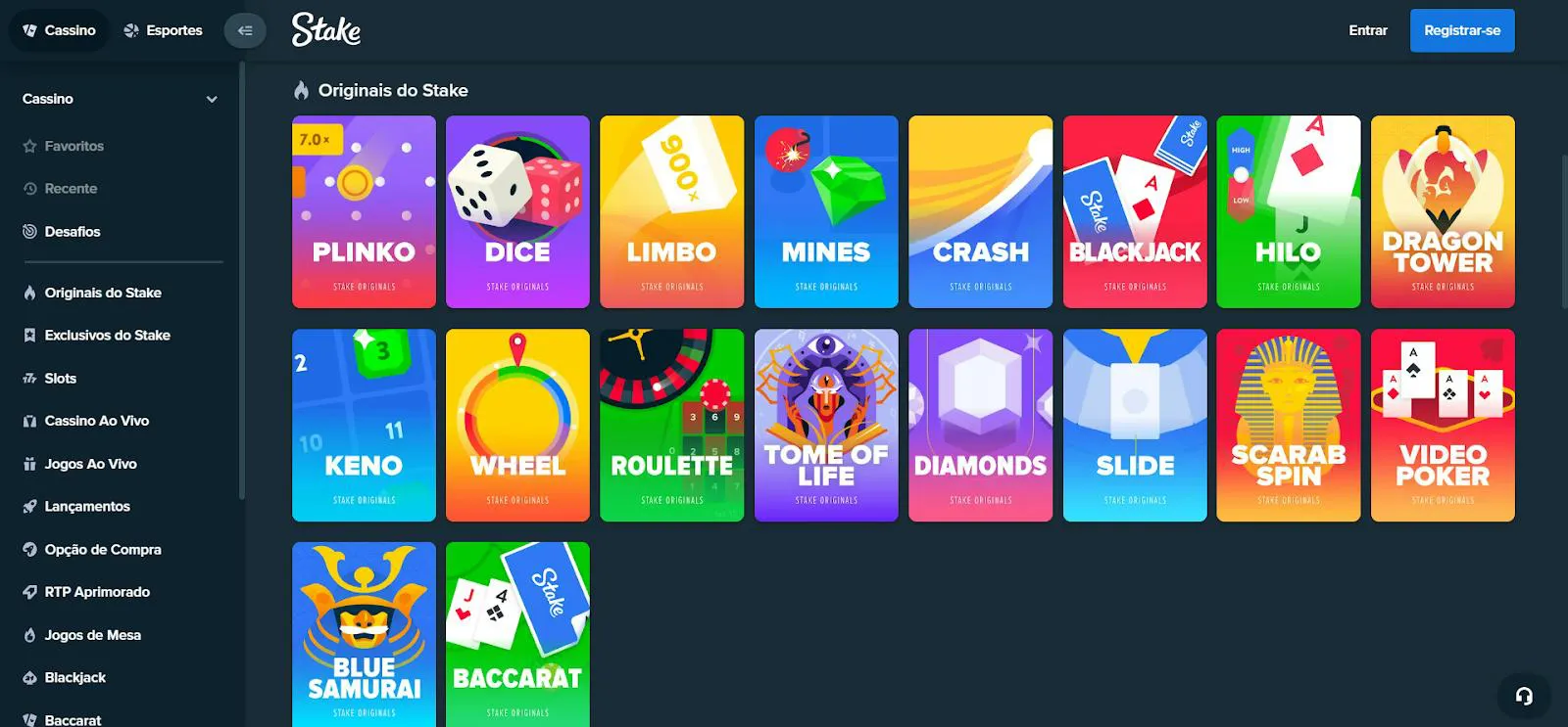 Os jogos originais do cassino online Stake Site de cassino Stake no Brasil