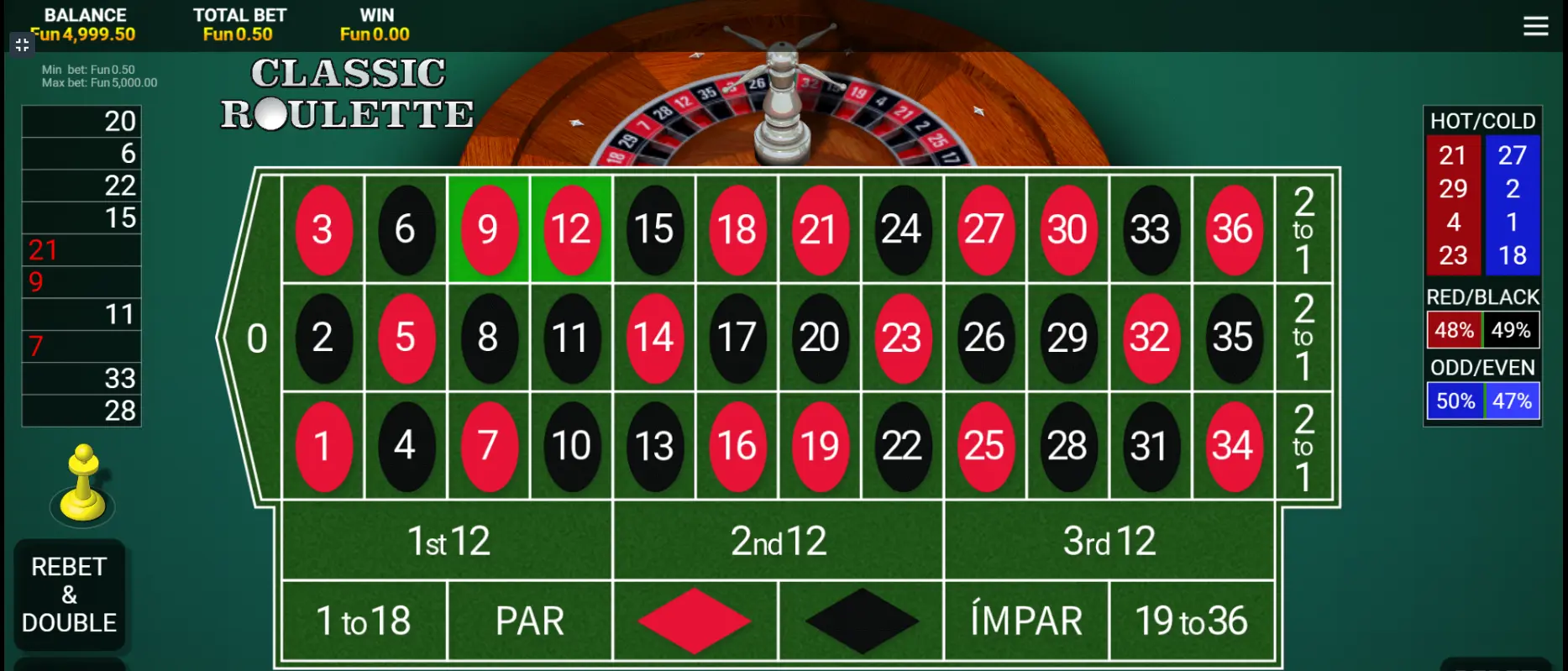 Regras do jogo da roleta Regras roleta